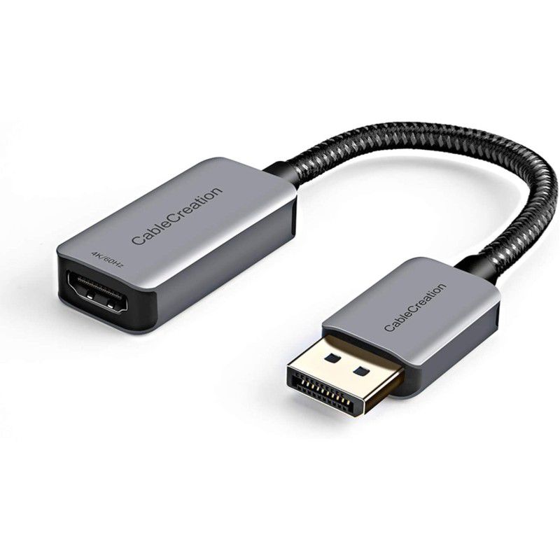 DisplayPort to Standard HDMI A/Female Adapter 20cm